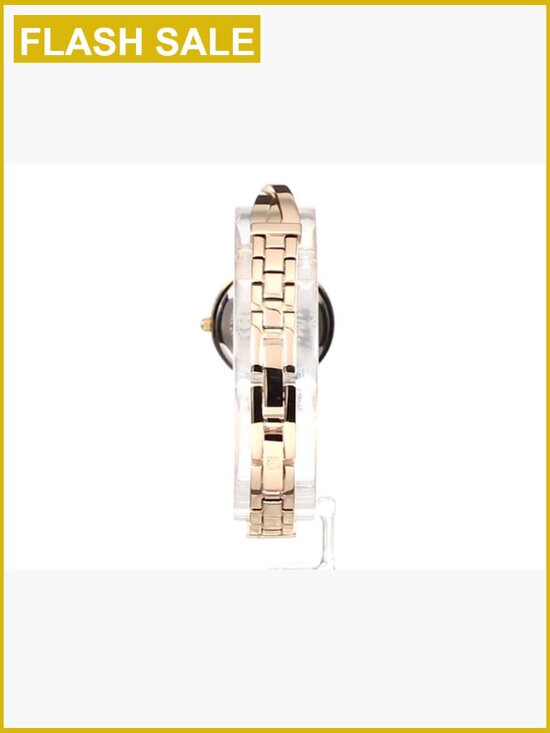 Gold-Tone Crystal Accent Bangle Watch Set with Bracelets main image 5